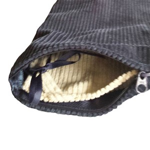 Sleep Tight Weighted Blanket Cover - Navy Corduroy
